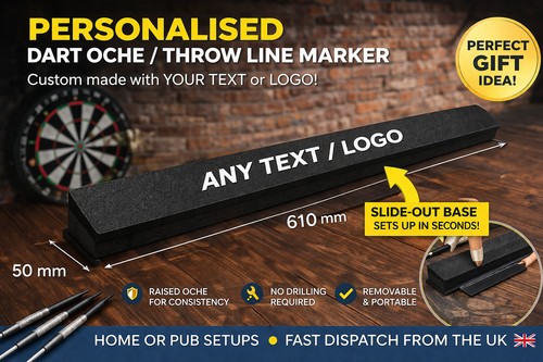 Raised darts oche - raised,