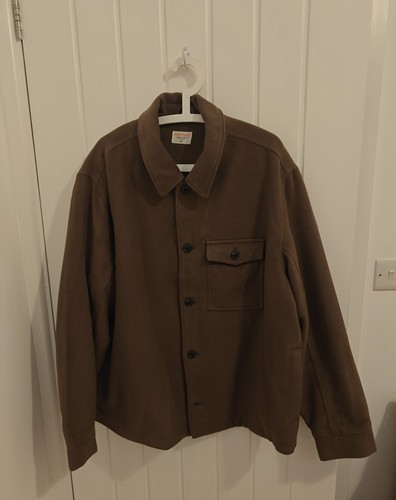 John lewis mens brown coat - coat,
