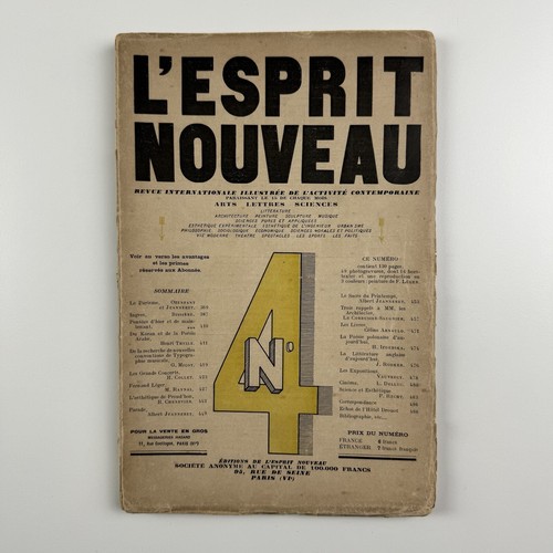 Esprit nouveau journal - nouveau,