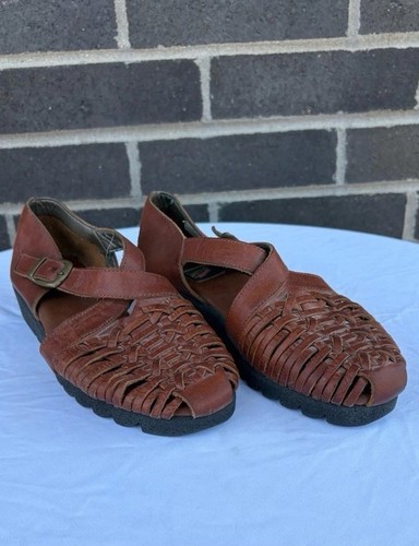 90s aerosoles woven leather - 90s,
