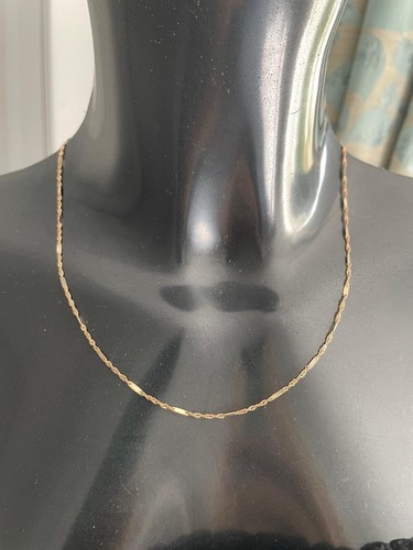 Genuine 9ct yellow - genuine, gold