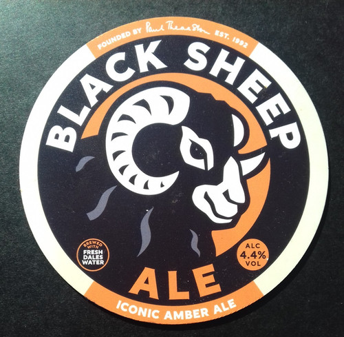 Black sheep brewery hand pump - sheep,
