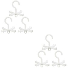  2 PCS Belt Hanger for Closet Scarf Storage Organizer Folding Clothes