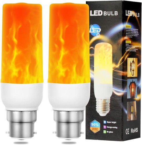 Led flame light bulb b22 - light, 2w