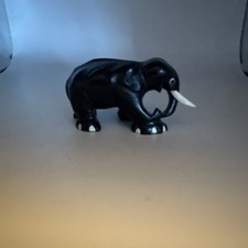 Vintage Old Carved Ebony Wood