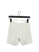 Adidas Women's Shorts UK 12 Cream 100% Other Sweat