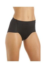 Camille Womens Two Pack Black High Waist Control Briefs