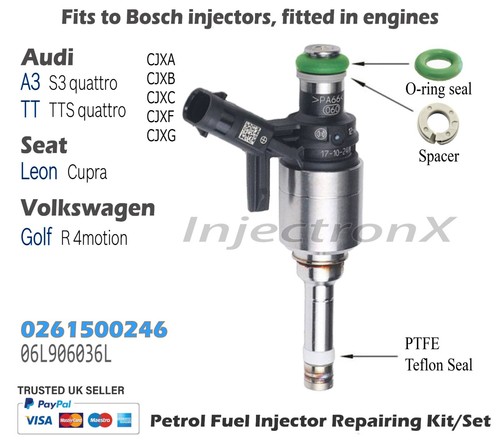 Fuel injector service kit - service,