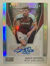 Panini Premier League Score 2021/22 Aaron Cresswell Score Signatures 027/199