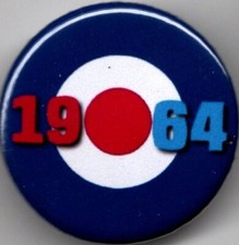 1964 Pin Button Badge 25mm MOD
