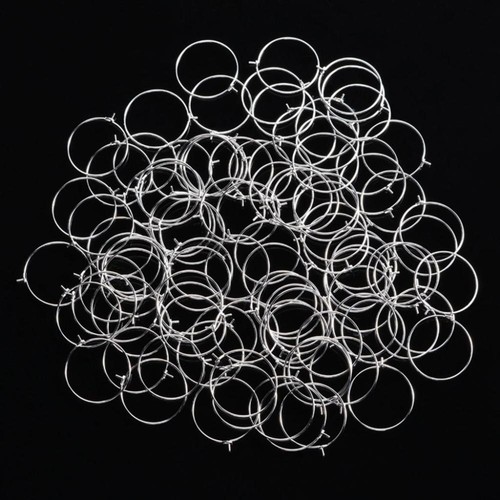 100x metal earring - 100x,