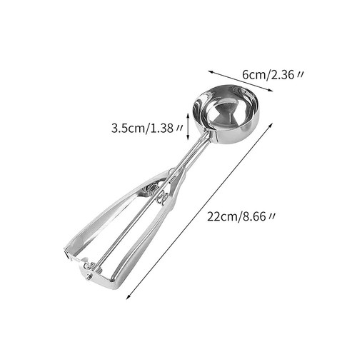 Ice cream scoop with trigger - scoop,
