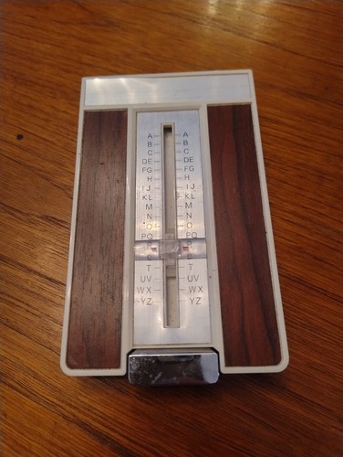 Vintage telephone list - list, finder