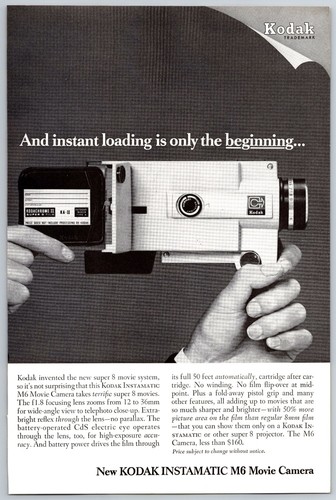 1966 kodak instamatic movie - 1966, m6