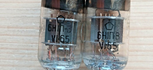 Pair 6n1p vacuum tubes - a,