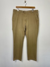 Meyer Comfort Mens Beige Oslo Chino Trousers W38 L32