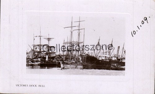 1909 victoria dock - dock, &