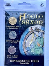 Anglo Saxon Coin Set of 3 Gold