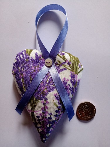 Lavender cotton fabric