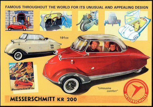 Vintage messerchmitt 200 - messerchmitt, kr
