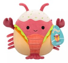 Squishmallows 7.5-inch Lorono the Lobster Roll Plush - New With Tags