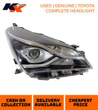 2017 - 2021 TOYOTA YARIS MK3 DRIVER RH COMPLETE DRL LED HALOGEN HEADLIGHT (#Z2)