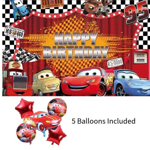 Cars backdrop decorations - backdrop,