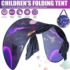 Children Kid Dream Tent Bed Cabin Canopy Pop Up Foldable Home Indoor Playhouse