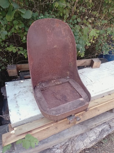 Double decker bus drivers seat - double,