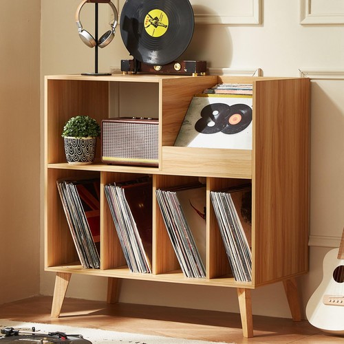 Large record stand with