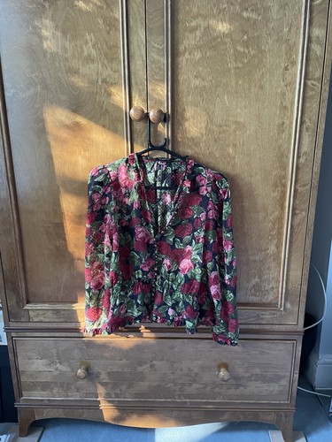 Kooples floral silk blouse - floral,