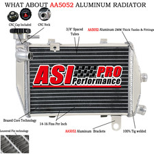 2 Rows Right Side Radiator For