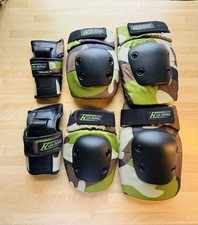 Protective Knee Elbow Wrist Pads Teenager Adult Skating Skateboard Scooter BMX