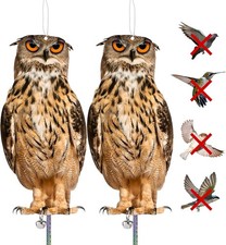 2PCS Owl Bird Scarer Set