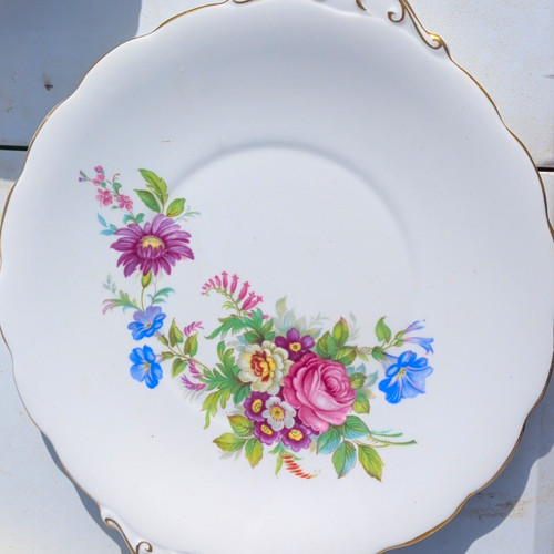 Roslyn fine bone - roslyn, floral