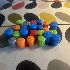 The Grossery Gang Action Figures  bundle lotta least 1 figure in each trash can