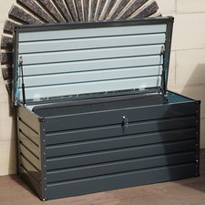 Dark Grey 420L Metal Storage