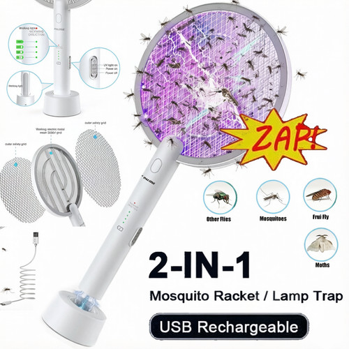 Bug zapper racket fly swatter - zapper,