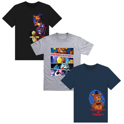 Boys fnaf characters shirt - boys, t-shirt