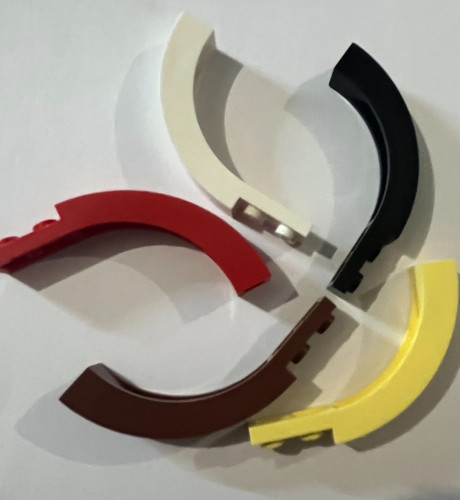 Lego 1 3 curved arch - x, 1/3