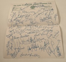 Glasgow Celtic - Pre Printed