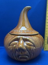 Vintage Pickled Onion Jar with