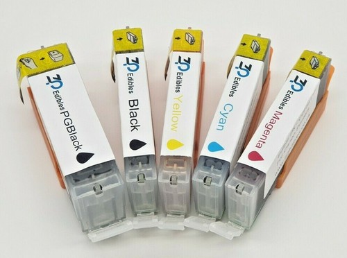 Edible ink cartridges set - ink,