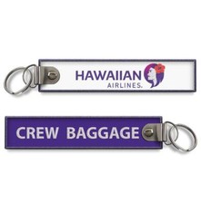 Hawaiian Airlines Crew Embroidered Tag
