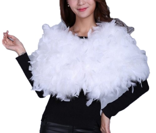 Real ostrich feather - ostrich, shawl