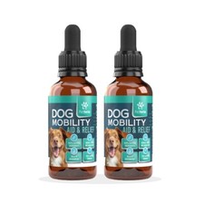 Dog Pain Relief Anti Inflammatory Twin Pack - Releive Pain Fast - 100% Natural.