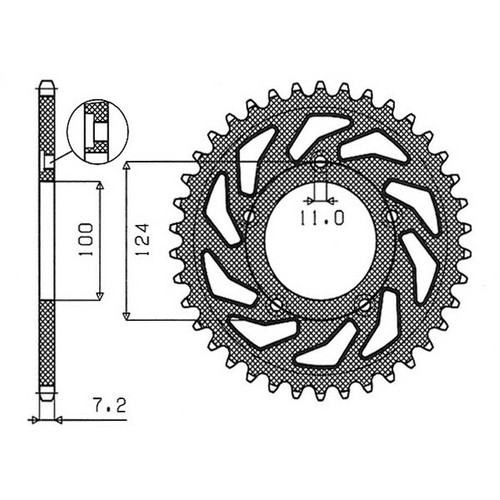 Corona steel p525 d38 - p525,