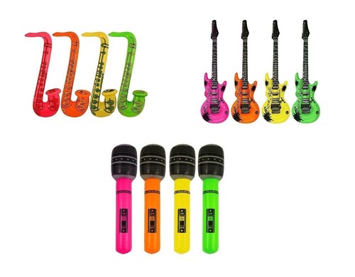 Inflatable music instruments - music,