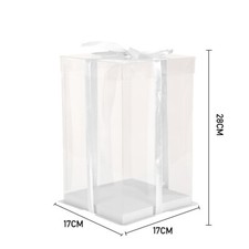 Large Clear PVC Gift Boxes