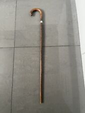Antique walking cane with silver Band 925 Sterling Birmingham Hallmarks